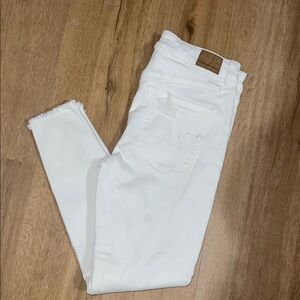American Eagle Outfitters White Skinny Jeans